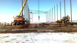 Аренда экскаватора погрузчика с ямобуром в Котлас цена от 1554 руб