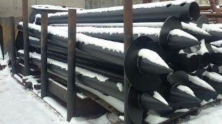 Винтовые сваи диаметром 73 мм Котласе цена от 1347 руб.